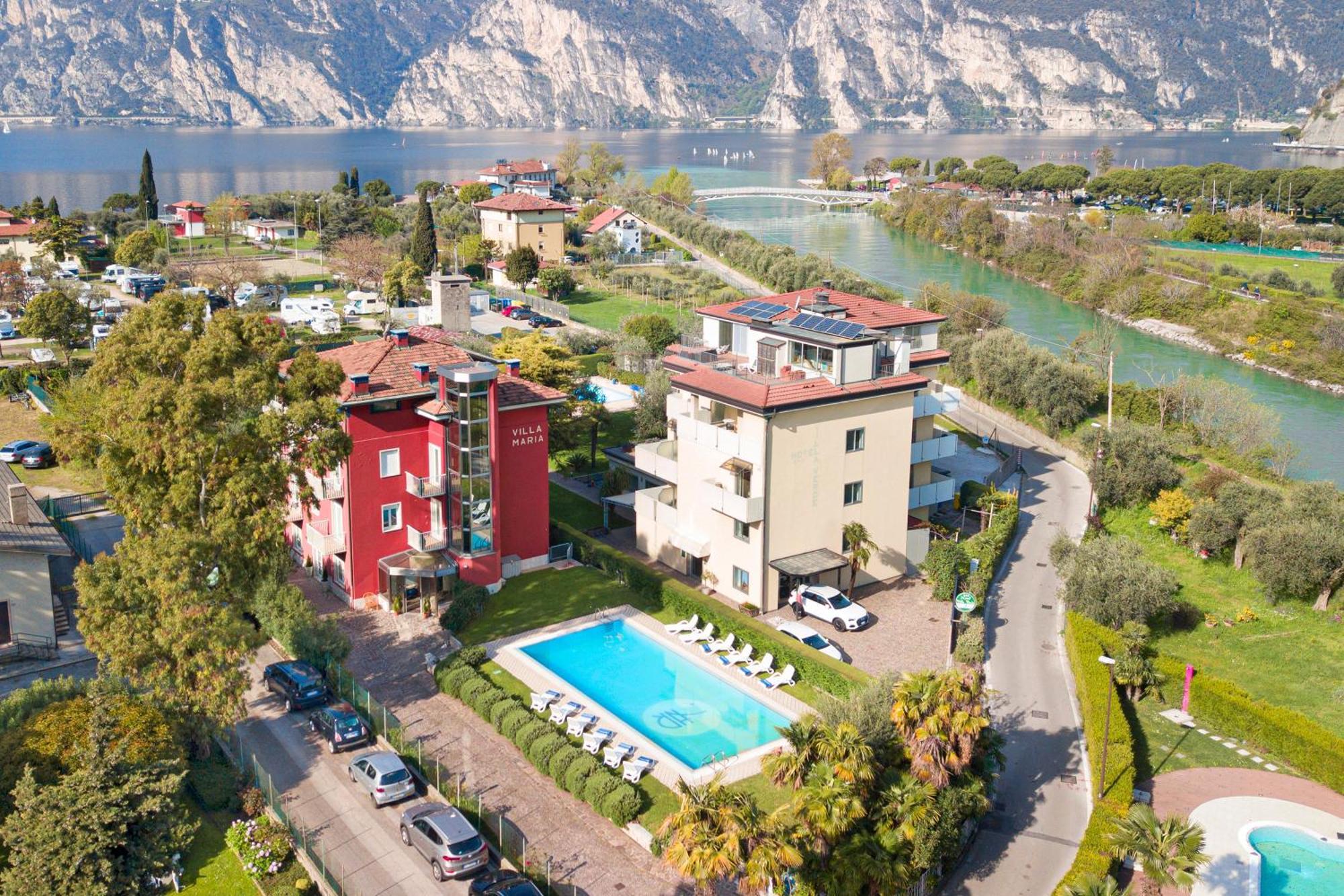 Bike & Wind Hotel Villa Maria Torbole Sul Garda Eksteriør billede