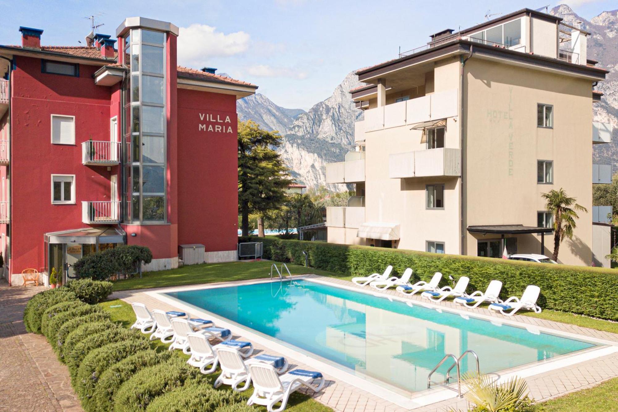 Bike & Wind Hotel Villa Maria Torbole Sul Garda Eksteriør billede