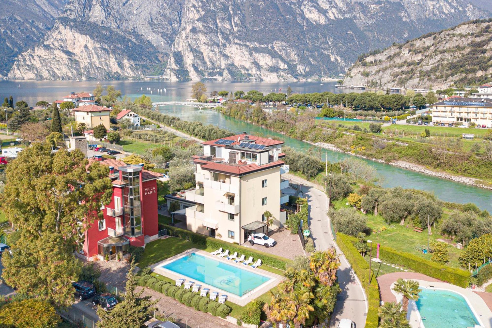 Bike & Wind Hotel Villa Maria Torbole Sul Garda Eksteriør billede